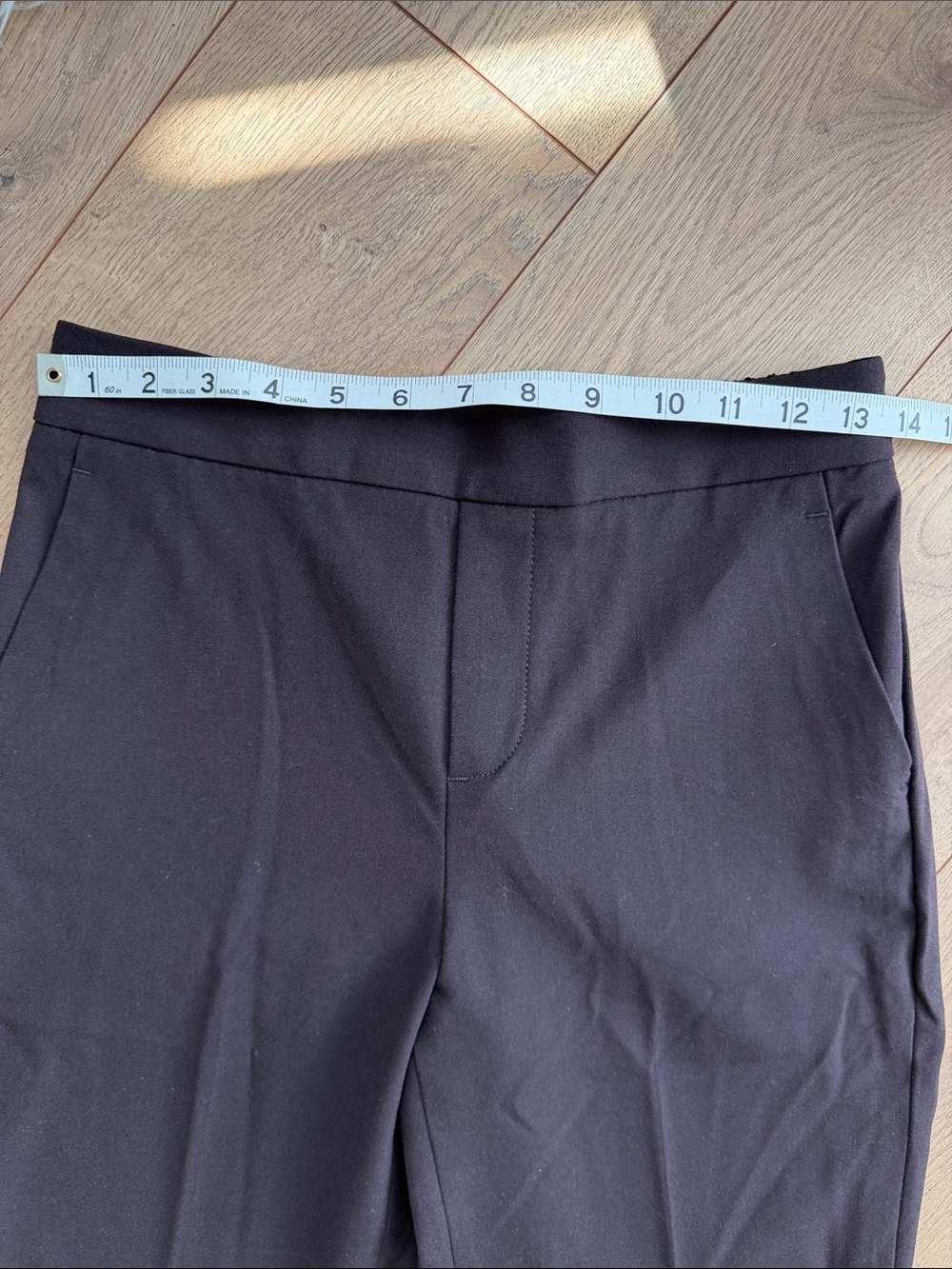 NWT Banana Republic Dark Brown Hayden Dress Pants - Picture 3 of 12